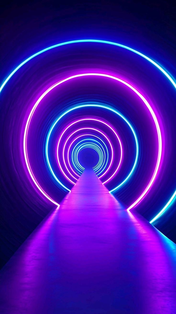 hình nền không gian 3D tạo ánh đèn hình 9