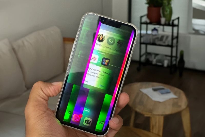 Hình nền sọc màn hình iPhone ảnh 1