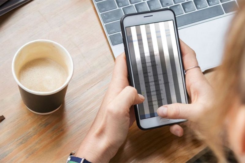 Hình nền sọc màn hình iPhone ảnh 2