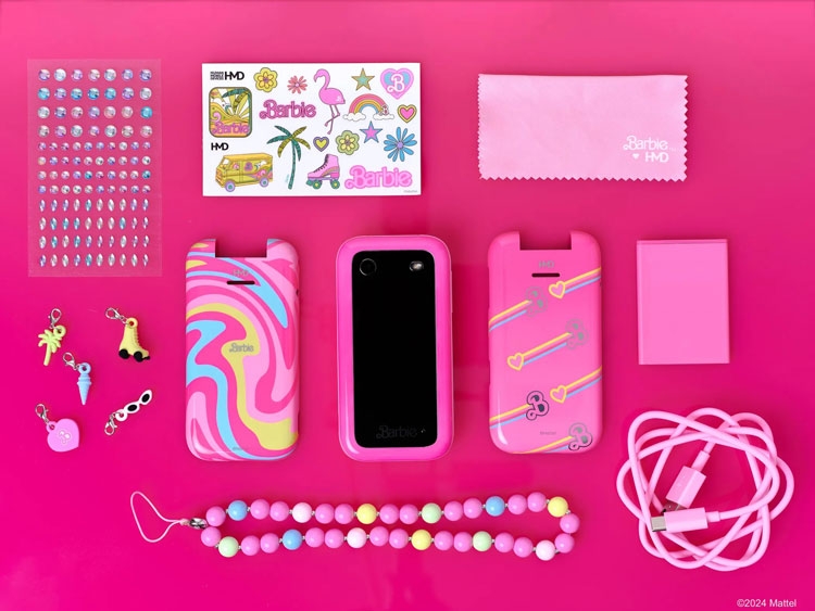 HMD ra mắt điện thoại Barbie: Tất cả đều Hường, có hai nắp lưng thay thế - hình 1