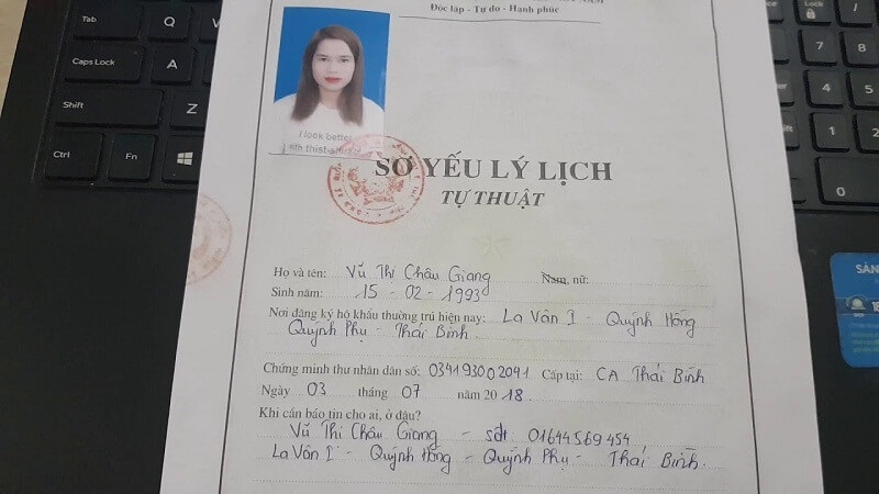 hồ sơ xin việc gồm những gì 2