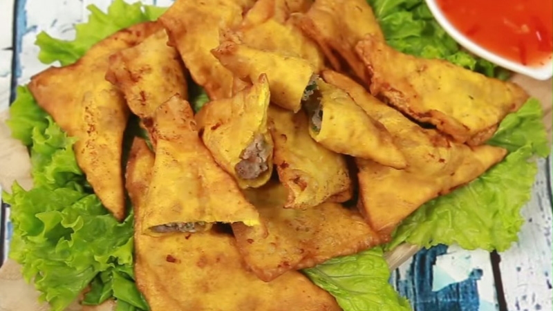 Hoành thánh chiên