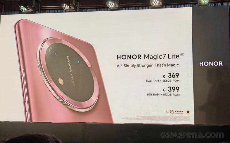 HONOR ra mắt Magic7 Pro và Magic7 Lite tại châu Âu - hình 5
