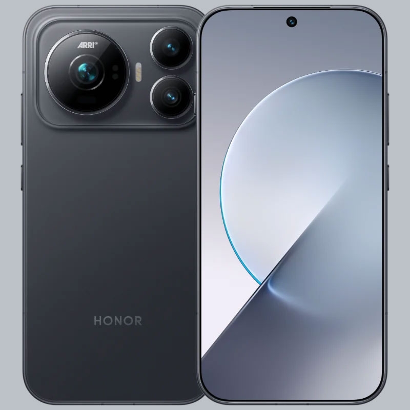 HONOR Magic9 sử dụng khung viền phẳng, các góc bo tròn giúp tổng thể máy trông gọn hơn.