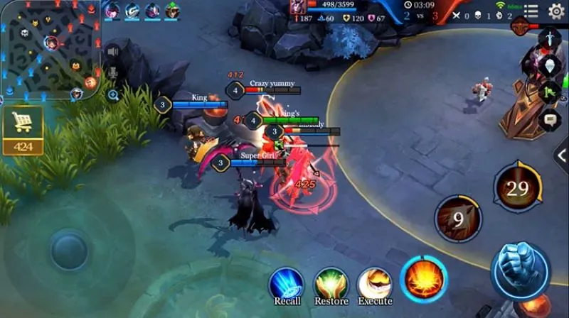 tinh nang game honor of kings
