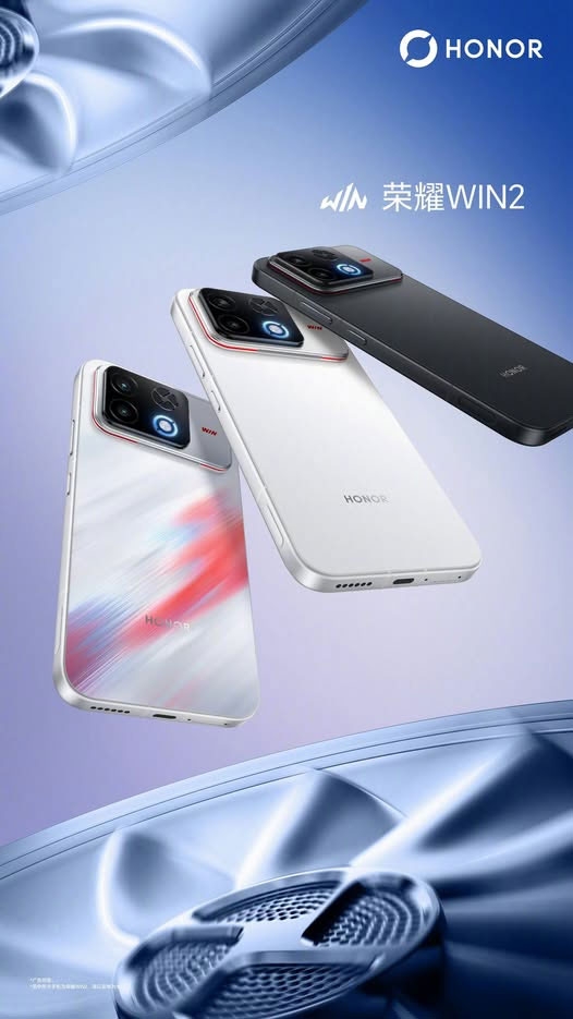 HONOR WIN 2 tích hợp hệ thống tản nhiệt quạt kép, hỗ trợ kiểm soát nhiệt độ khi chơi game.