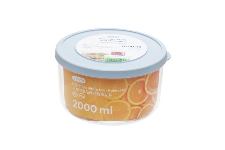Hộp nhựa tròn Inochi Hokkaido 2000ml