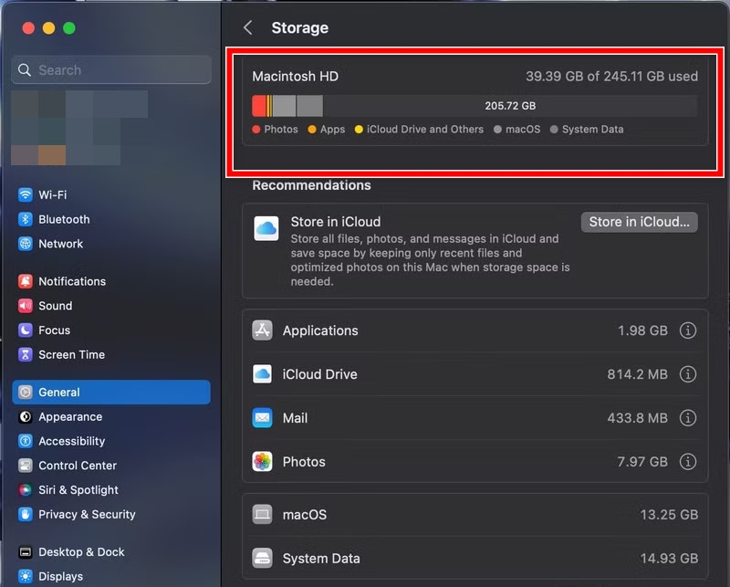 Kiểm tra dung lượng MacBook  - ảnh 9