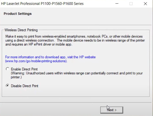 Cài đặt máy in HP Laserjet P1102w - ảnh 11