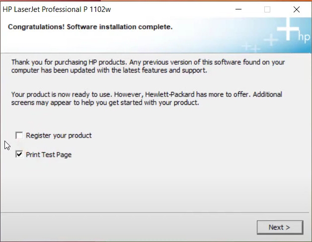 Cài đặt máy in HP Laserjet P1102w - ảnh 12