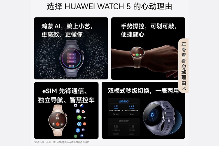 Huawei Watch 5 ra mắt tại Trung Quốc với thiết kế titan và tính năng AI - hình 1