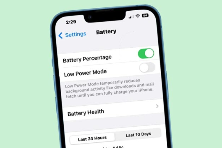 Cách bật hiển thị phần trăm pin iPhone và Android hình 3