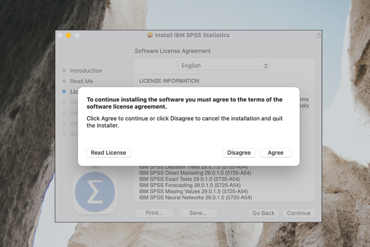 Hướng dẫn cách cài SPSS cho Macbook 10