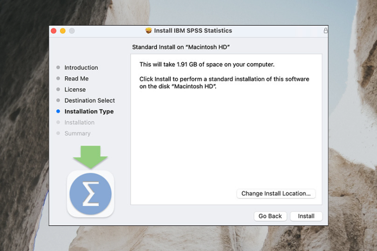 Hướng dẫn cách cài SPSS cho Macbook 12