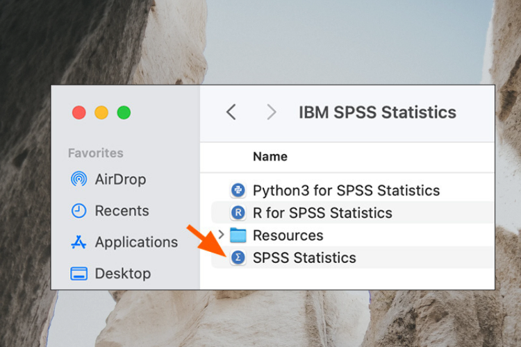 Hướng dẫn cách cài SPSS cho Macbook 15