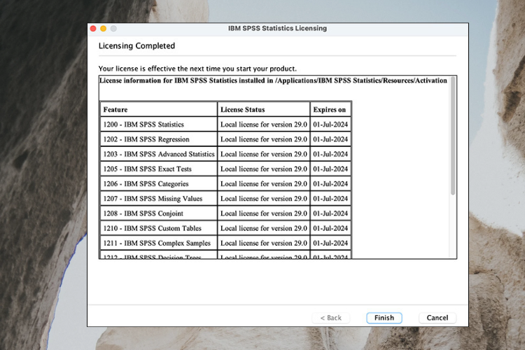 Hướng dẫn cách cài SPSS cho Macbook 20
