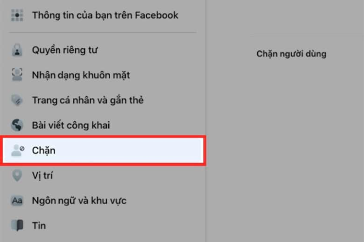 Cách chặn Facebook của người khác hình 2