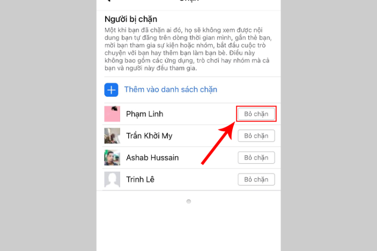 Cách chặn Facebook của người khác hình 7