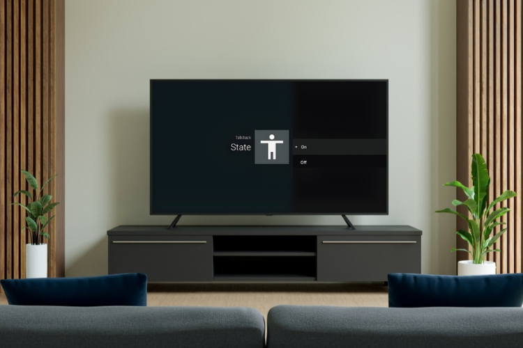 Hướng dẫn cách tắt giọng nói trên tivi Sony hình 3