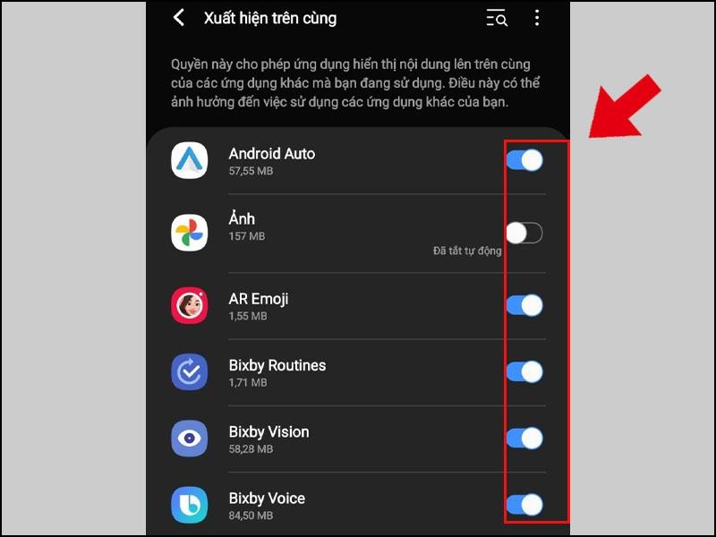 cách tắt lớp phủ màn hình trên Android - Hình 9