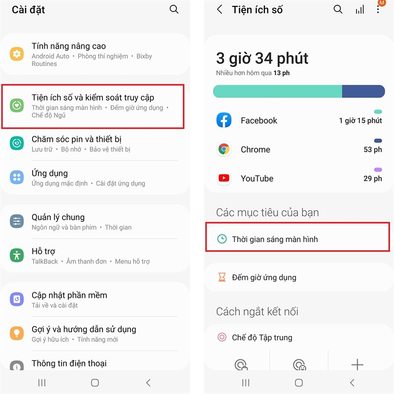 cách tiết kiệm pin cho điện thoại Samsung 7