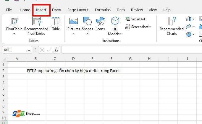 Hướng dẫn chèn ký hiệu delta trong Excel (ảnh 5)
