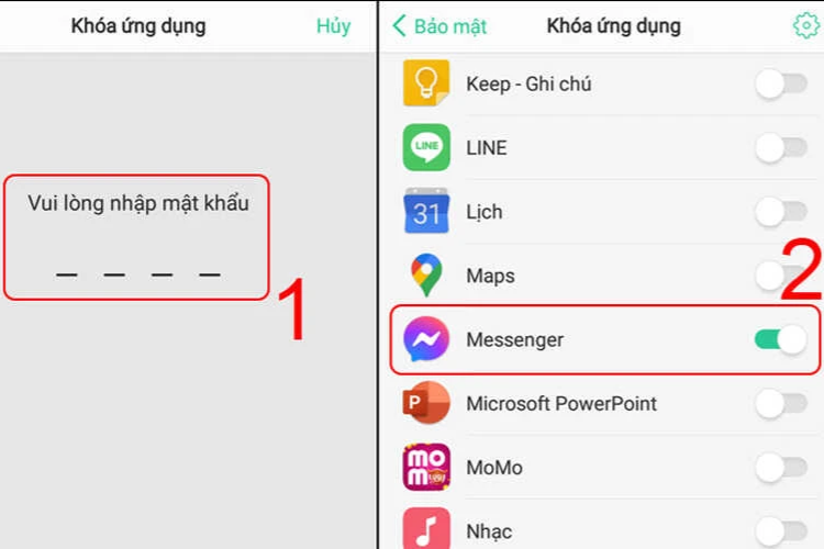 Hướng dẫn kích hoạt tính năng bảo mật trên Facebook Messenger hình 5