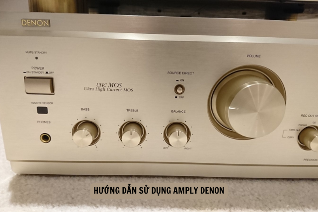 Hướng dẫn sử dụng amply Denon đúng cách để khám phá sức mạnh âm thanh ẩn giấu mà ít ai biết đến