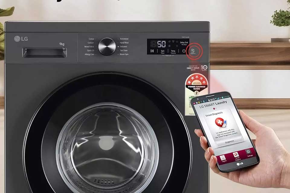 Hướng dẫn sử dụng máy giặt LG cửa ngang 9kg đúng cách để giặt sạch và tiết kiệm nước