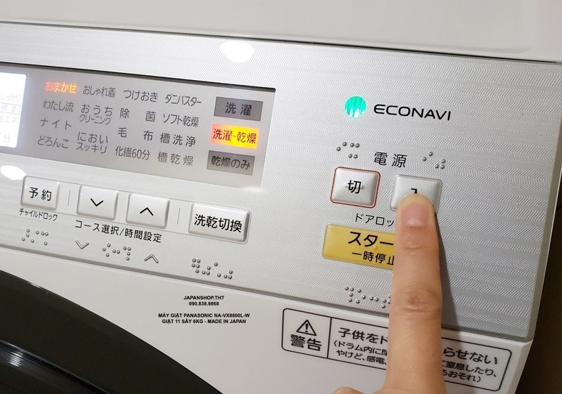 hướng dẫn sử dụng máy giặt panasonic nội địa nhật - 5
