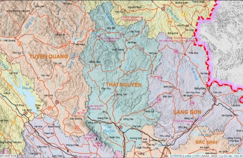 92 xã, phường mới của Thái Nguyên (hình 1)