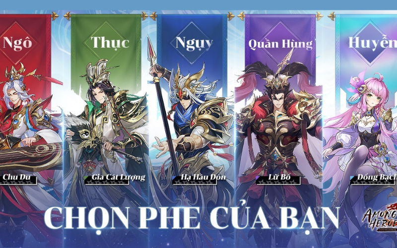 Các phe trong huyễn tướng 3Q