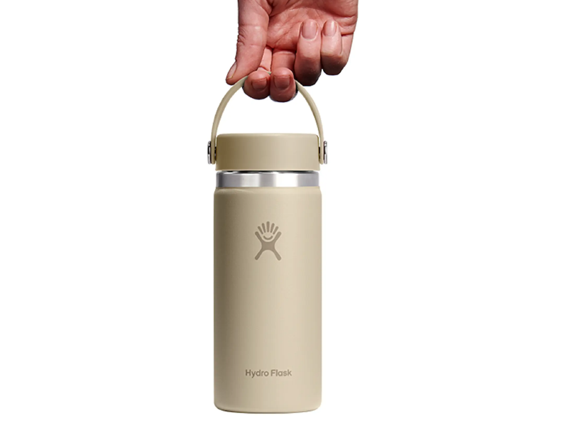 Bình giữ nhiệt inox 18/8 Hydro Flask 16 OZ Wide Flex Cap Oat Apac Only W16CTS114 473ml - hình 1