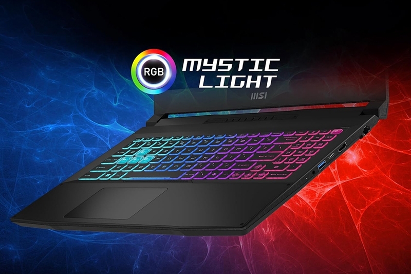 Thiết kế laptop MSI Katana