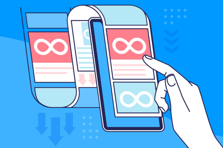 Infinite Scrolling là gì 4