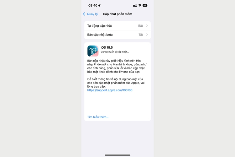 iOS 18.5 ra mắt: iPhone 13 hỗ trợ nhắn tin vệ tinh qua nhà mạng, thêm hình nền mới