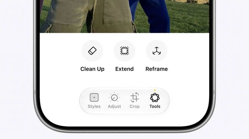 Ứng dụng Ảnh trên iOS 27 có thêm các tùy chọn chỉnh sửa hình ảnh mới.