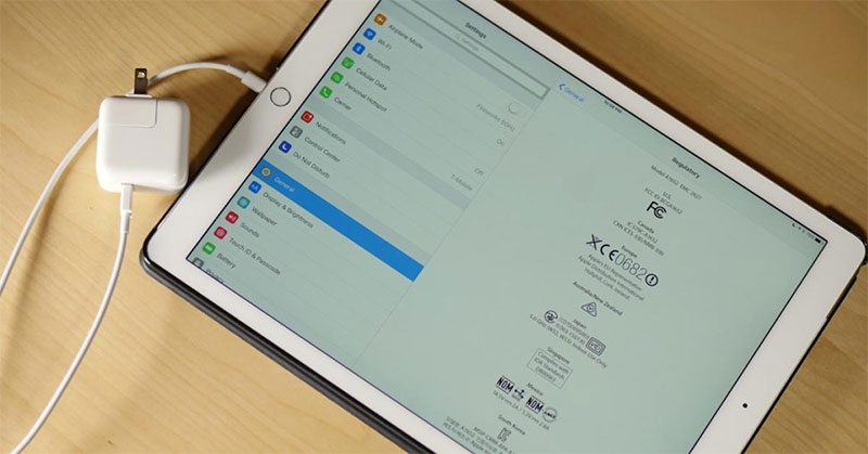 iPad để lâu sạc pin không lên hình 2