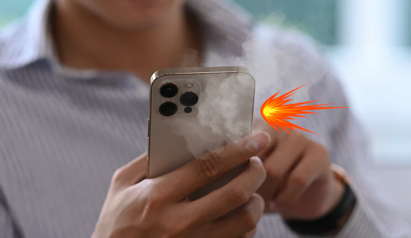 iphone 12 pro max bị nóng máy 1
