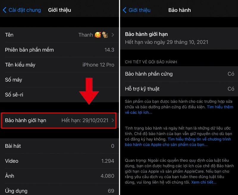 iPhone còn bảo hành có được thay pin miễn phí không hình 4