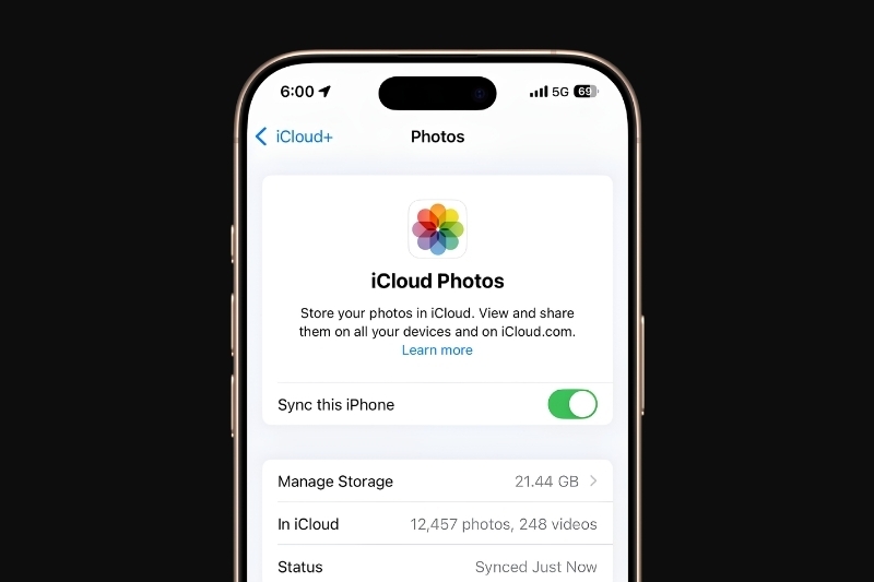 iphone không tải được ảnh về máy 2