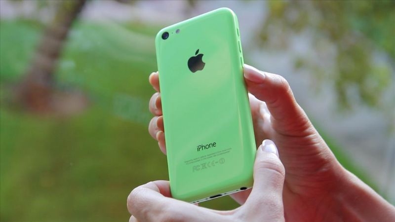 iPhone 5C màu xanh lá cây