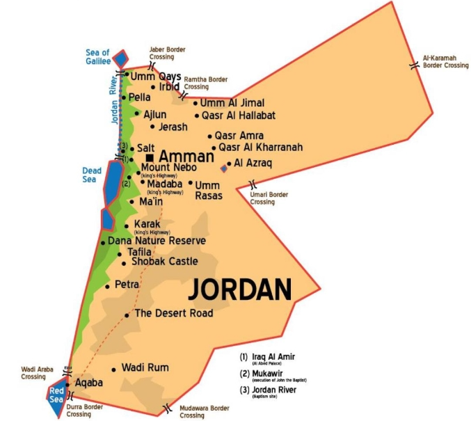 Jordan là nước nào? - hình 2