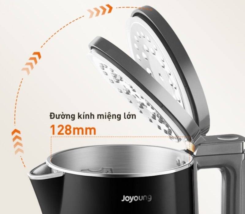 Bình đun siêu tốc inox 2 lớp Joyoung 1.7 lít JEK-588 - hình 10