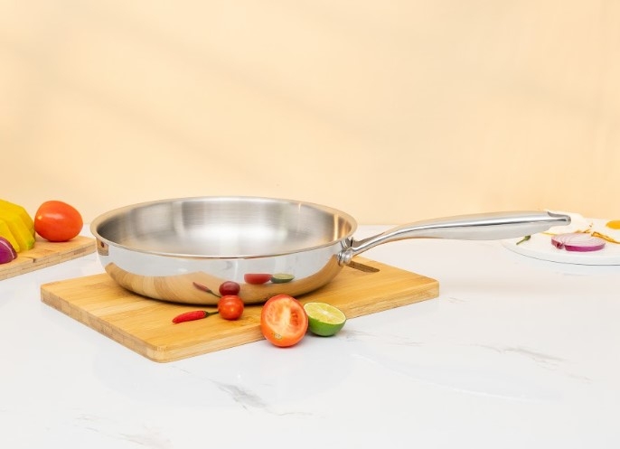 Chảo inox 304 liền khối Kalpen Schritt SC20 - hình 7