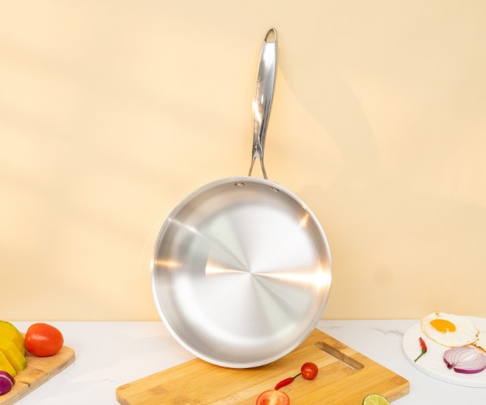 Chảo inox 304 liền khối Kalpen Schritt SC20 - hình 2