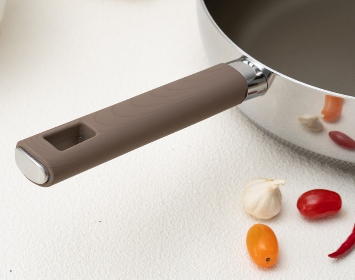 Chảo Inox 304 liền khối chống dính sâu lòng Kalpen Shield TS26 - hình 7