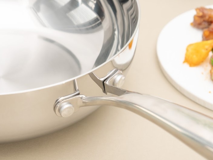 Chảo Inox 304 liền khối sâu lòng Kalpen Zenger KP28 - hình 7