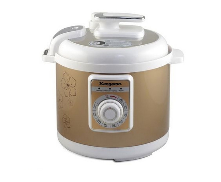 Nồi áp suất điện Kangaroo 5 lít KG135 có hơn 9 chế độ nấu tự động