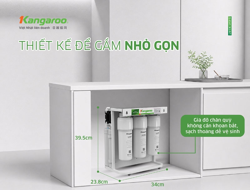 Máy lọc nước RO Hydrogen Kangaroo KG11K11H1 11 lõi - hình 5